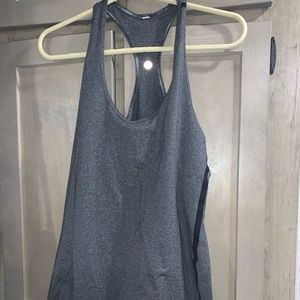 LULULEMON GREY TANK TOP! Tag removed, but pretty sure it’s a size 8-10